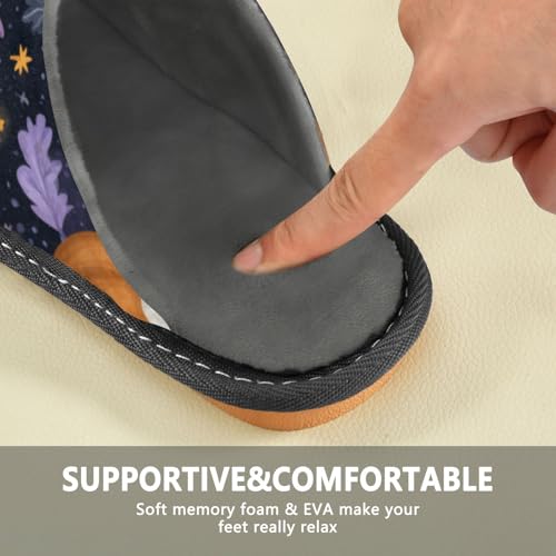 Slippers for Women Cute Pumpkin and Axolotl Pattern Soft Fuzzy Women's Slippers Indoor and Outdoor Shoes4