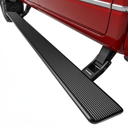 Image of WOLFBOX Power Running Boards for 2025-2026 Ram 1500 Crew Cab | 660lb Load, Rust-Proof, Non-Slip, No-Drill Install, LED Lights & 5-Yr Warranty, E-RB01