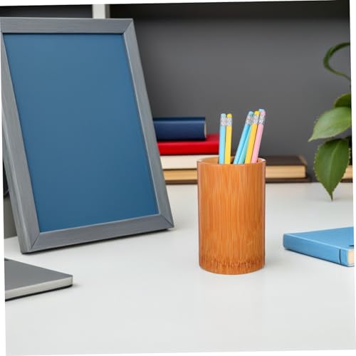 Porte-crayons range-ustensiles cuisine bureau style chinois céramique blanc