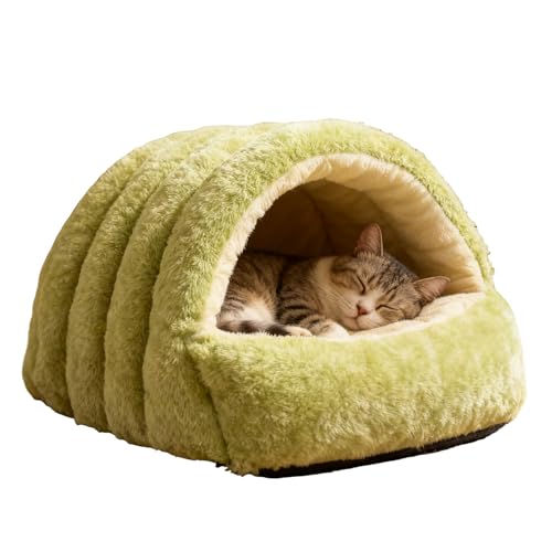 Abri confortable pour chaton avec isolation thermique et lavable - 7