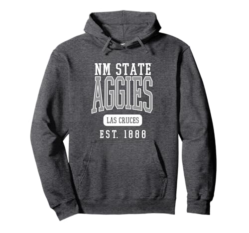 New Mexico State University NMSU Aggies Founded Date Pullover Hoodie