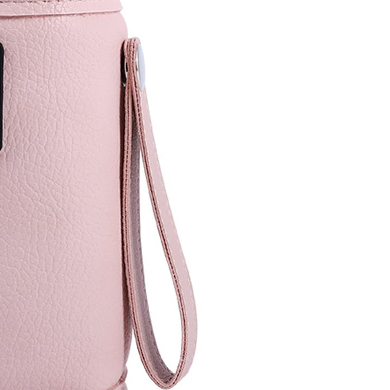 Miniatura 4 de Plplaaoo Calentador de biberones USB portátil, calentador de leche portátil, calentador de biberones de calentamiento rápido con ajuste de