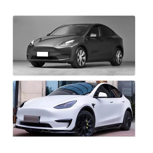 Alerón de labio delantero protector y aerodinámico para parachoques de Tesla Model Y 3