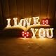 Buchstaben Lichter, LED Alphabet Lampe 18 Color Changing LED Buchstabe Licht Beleuchtete Buchstaben Nachtlichter mit Fernbedienung für Mädchen Geschenke Geburtstag Bar Hochzeit Party Weihnachten - E