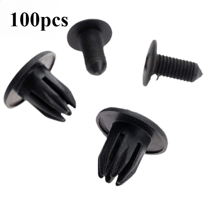 Remaches de coche para solucionar holguras en paneles y clips de guardabarros plásticos