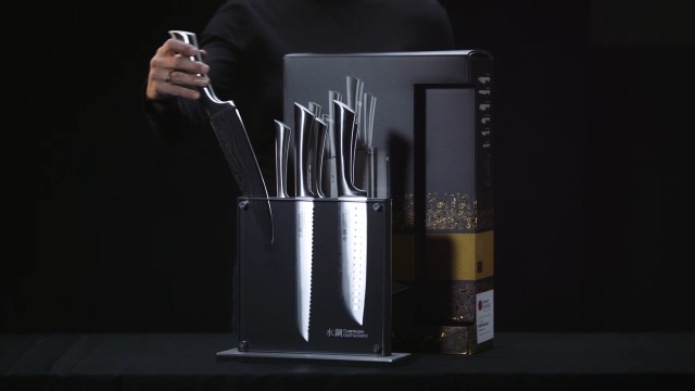 Amazon.com: Cuisine:pro Damashiro Kumi 7-Piece Kitchen Knife Set