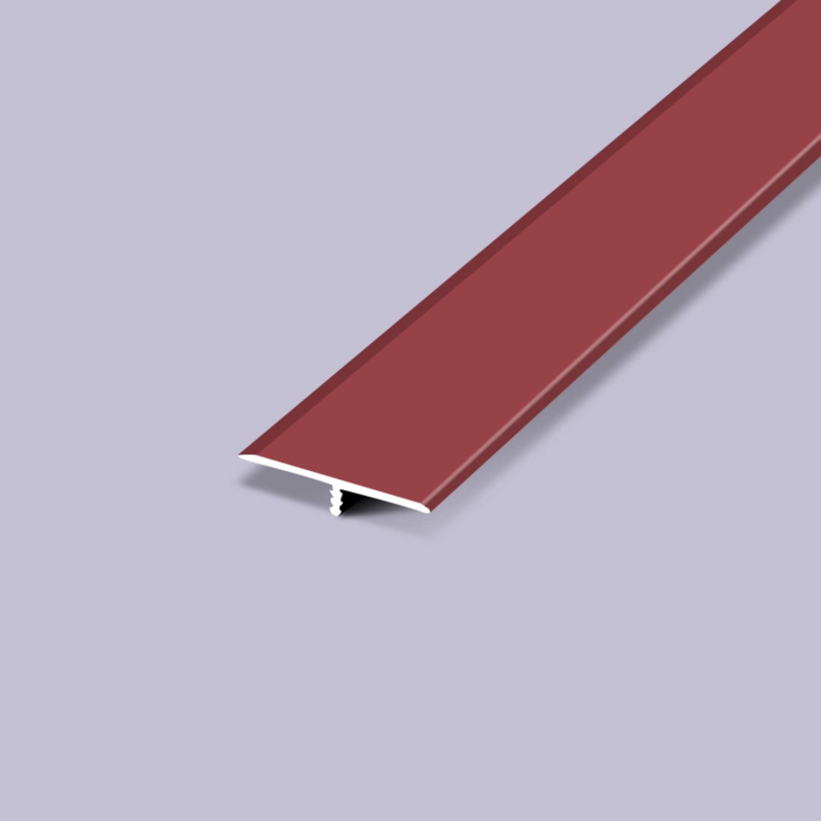 Doorway Tile to Wood/Carpet to Rubber,105cm/115cm/125cm/135cm/ Thresholds Transition Strip, T Molding Self Adhesive Floor Cover Strip(Rose Gold,90cm/35.4in)