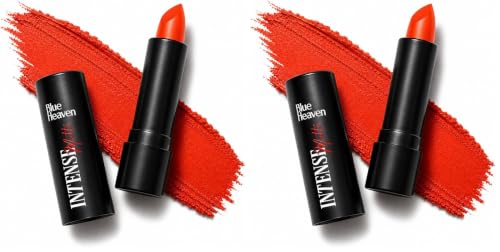 Image of Blue Heaven Intense Matte Lipstick, Sunny Orange, 304, 14 gm (Pack of 2)