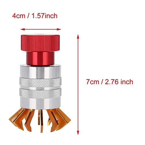 Retrait de boîtier de Montre - Outil de démontage - Ouvre-Montre - Couvercle de Coque arrière - Outils de réparation pour horloger (Rouge) – vue 5