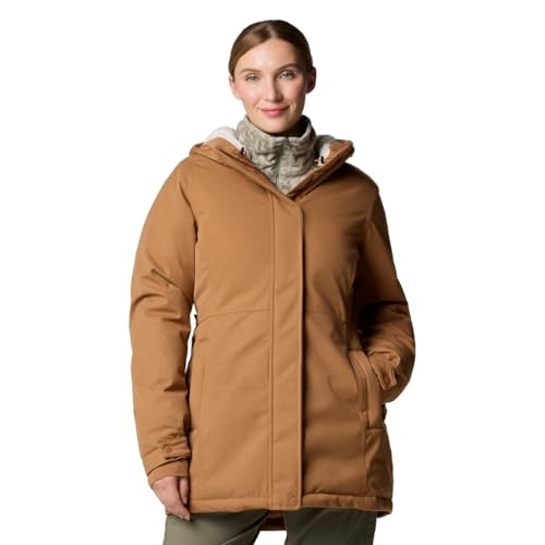 ¡Oferta exclusiva! Columbia Hombre Chaqueta con Capucha Loma Vista III: Resistente al agua, XXL Verde