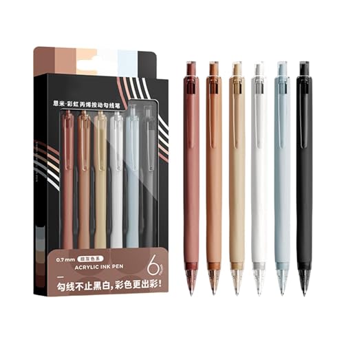 Feutres Couleur Acrylique lavables et rétractables 0,7 mm pour exprimer votre créativité