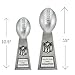 Same Day Awards Silver Lil' Vince Fantasy Football Trophy - Engraving Included