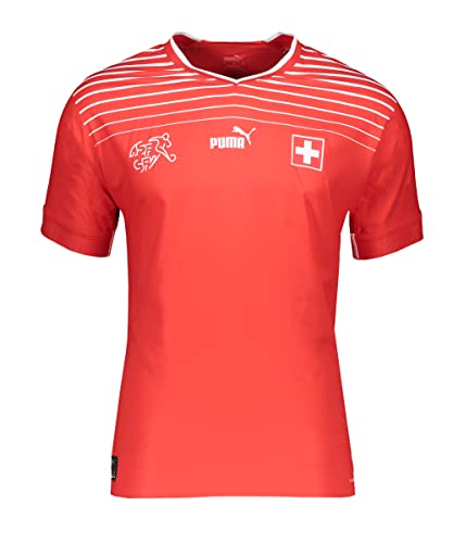 PUMA Replicas - Trikots - Nationalteams Schweiz Trikot Home WM 2022 rot L PUMA Replicas - Trikots - Nationalteams Schweiz Trikot Home WM 2022 rot L
