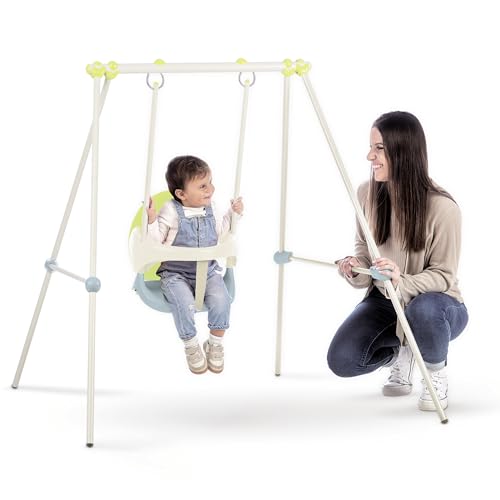 Balançoire bébé Smoby de fabrication espagnole haute qualité métal - 4