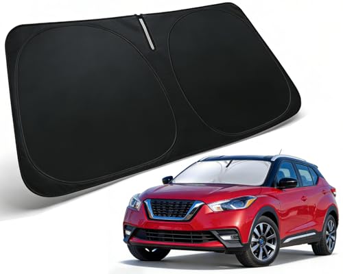 Image of Windshield Sun Shade Custom-Fit for Nissan Kicks 2017-2024 Shield