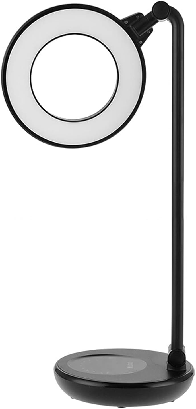 Nightstand Lamp Rechargeable Desk Lamp with USB Charging Port Reading Lamp for Study Reading Relaxation Desk Light Reading Lamp