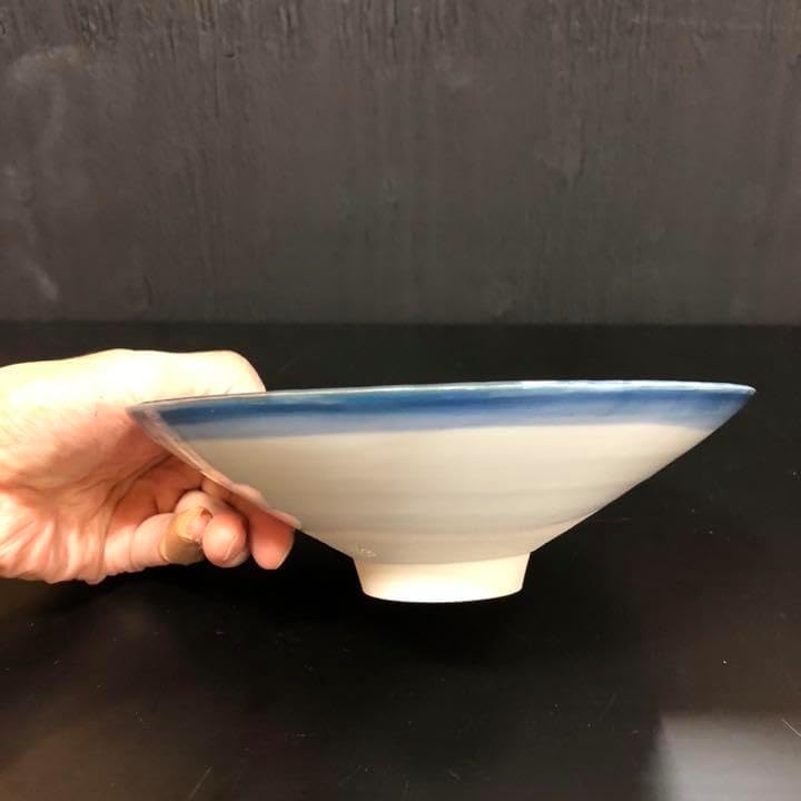 茶道具抹茶碗 平茶碗 加藤厳 夏茶碗 R-0310 茶道具 抹茶茶碗 色絵茶碗