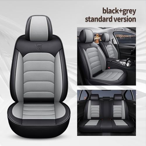 Housse de siège pour Renault Megane E-Tech étanche gris 5 places durable