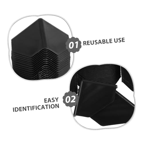 Emballage sécurisé avec protections d'angle plastique rigides