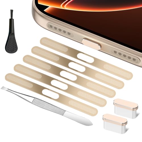 Protector de altavoces para iPhone 17 Pro Max ideal para cuidar tu móvil del polvo diario