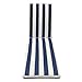 Only choice 2 Pcs Set Outdoor Lounge Chair Cushions Patio Chaise Lounge Replacement Cushions Furniture Seat Cushions (Blue+White Stripes-2 pcs)