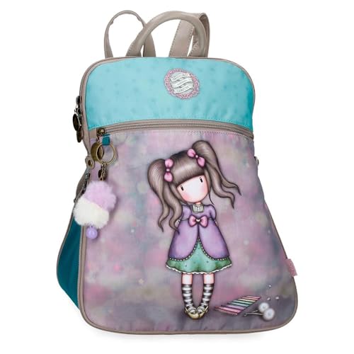 Gorjuss A Whispered Key Mochila Casual Multicolor 31x38x15 cms Nailon 17,67L