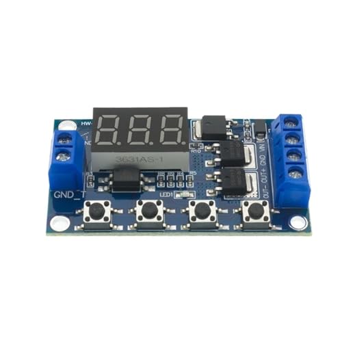 Circuit imprimé minuterie LED avec déclencheur cycle DC 12V 24V