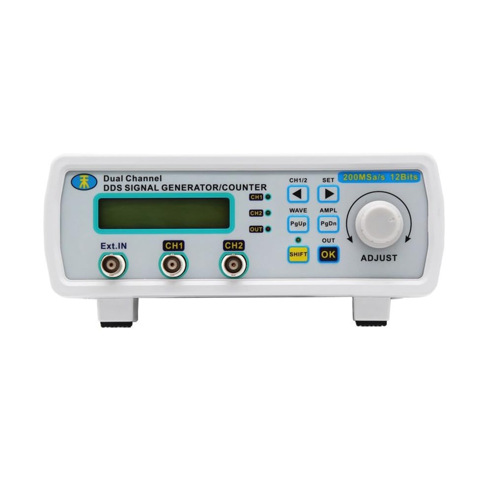 Generador de Señales de Función DDS Digital MHS5200A, Contador de Frecuencia de Doble Canal, Pulso de Forma de Arbitraria, Enchufe Europeo, 0-20 MHz