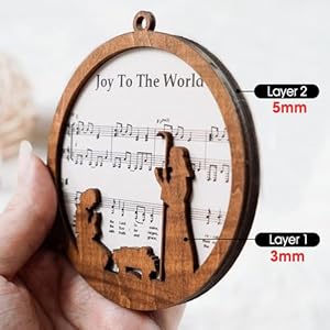 Packof5woodenmusicsheetnativityornamentsbulkchristmascatholicsceneornamentchristiankeepsakexmastreehangingdecorwithjesusbirthyulegiftforpastorfaithchurchmemberscb11 Urban Country Home Decor Pack of 5 wooden music sheet nativity ornaments bulk christmas catholic scene ornament christian keepsake xmas tree hanging decor with jesus birth yule gift for pastor faith church members cb 11 urban country home decor