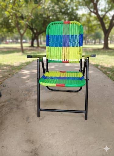 Image of Study Chair with Wire Netting