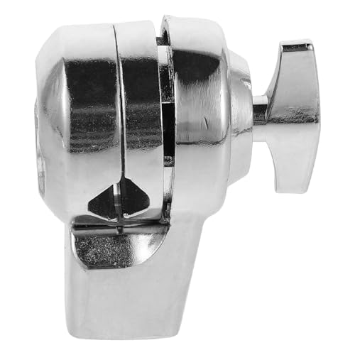 Abrazadera para soporte de platillo Toyvian, soporte universal para varilla de platillo, accesorios y piezas para batería en plata, para uso en estudio y en vivo miniatura 1