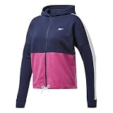 Reebok Damen TE Linear Logo FT Fullzip Sweatshirt, S