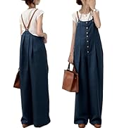 Amazon | [YINGDIE] オールインワン レディース サロペット