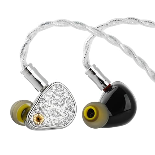 IEM Hybride 4DD+8BA Linsoul Twilight-DS Écouteurs Filaires HiFi avec Câble Détachable 2pin OCC