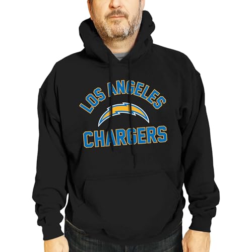 Image of Team Fan Apparel NFL Gameday Hoodie Pullover Sweatshirt for Men and Women | Officially licensed NFL Gameday fleece pullover - kangaroo pocket, ribbed cuffs, drawstring hood, unisex fit