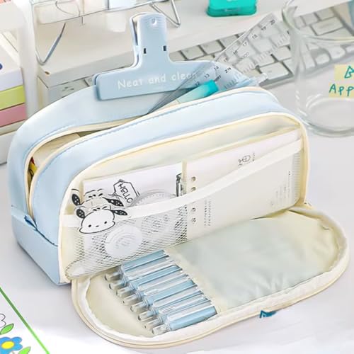 Image of Your Previous Contribution: Storio Pencil Box Pouch for School Kids Girls & Boys Aesthetic | Cute Stationary Compass Box Case Organiser - Color As Per Availability