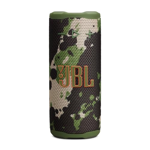 JBL Grip - Compact Bluetooth Speaker with Bold JBL Pro Sound and Ambient Light, up to 14 Hours of Playtime, Water, Dust and Drop-Proof (IP68), & Multi-Speaker Connection (Squad) (Renewed)