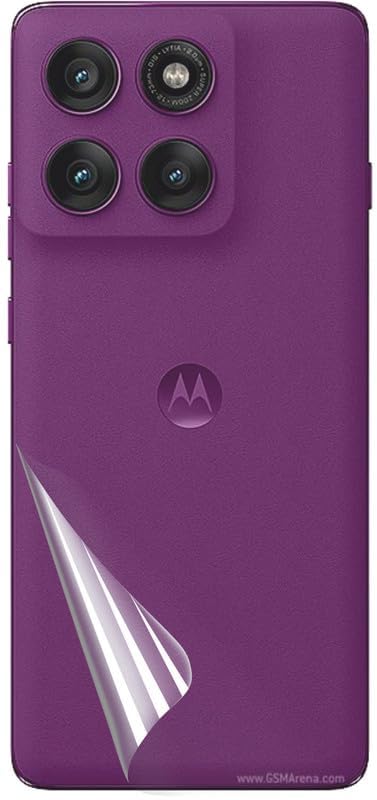 Image of Tempered Glass Screen Protector Compatible for Motorola Edge 60 Fusion 5G| Front And Back Screen Guard With camera lens protector (Combo)