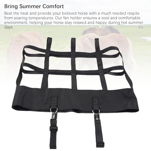 Sunisfa Box Fan Holder Hanging Horse Stall Fan Bag Stable Supplies Bring Nylon Multi Purpose