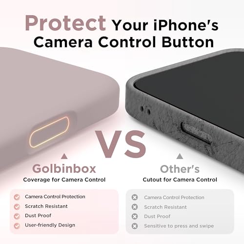 Image of GolbinBox Magnetic for iPhone 17 Case, Silicone Cover, Light Taro