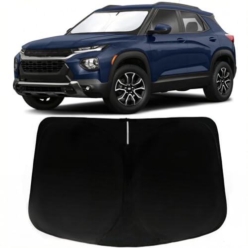 Image of Windshield Sun Shade for Chevrolet Trailblazer Chevy Trailblazer 2020-2025, Car Front Window Sunshade with 240T Sun Visor Protector Blocks UV Rays Heat Sun Shield Accessories