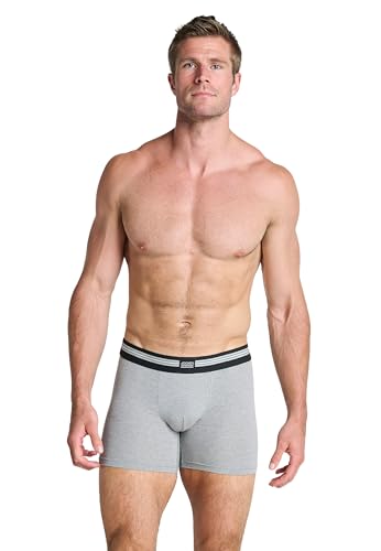 Jockey Boxer Trunk – Boxershorts Herren im 3er Pack, Unterhosen ohne Eingriff, Unterwäsche aus Baumwolle und Elasthan, 3er Set, in Mehrfarbig Jockey Boxer Trunk – Boxershorts Herren im 3er Pack, Unterhosen ohne Eingriff, Unterwäsche aus Baumwolle und Elasthan, 3er Set, in Mehrfarbig