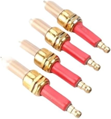 Spark Plugs Fit For HJ125T-8 HS125T Motorcycle Engine Accessories CR8E A7 Extended Thread Ceramic(4 pcs)