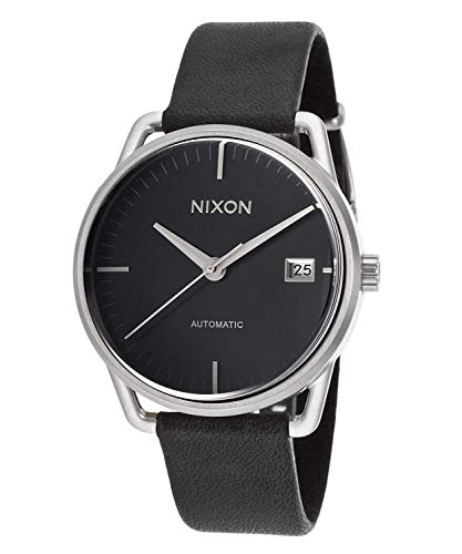 Nixon A199000-00 - Wristwatch unisex, Leather, Color: Black