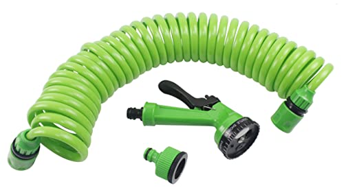 Saurium 48516 Tuyau de jardin en spirale 7,5 m