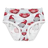 Joisal Florals Toddler Girls Underwear Cotton Panties for Girl Cute Christmas Gnomes Briefs Undies Kids 6-7 Years