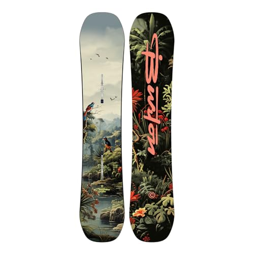 Burton - Planche De Snowboard Kids' Custom Smalls Camber Graphic Garçon - Taille 140 - Vert