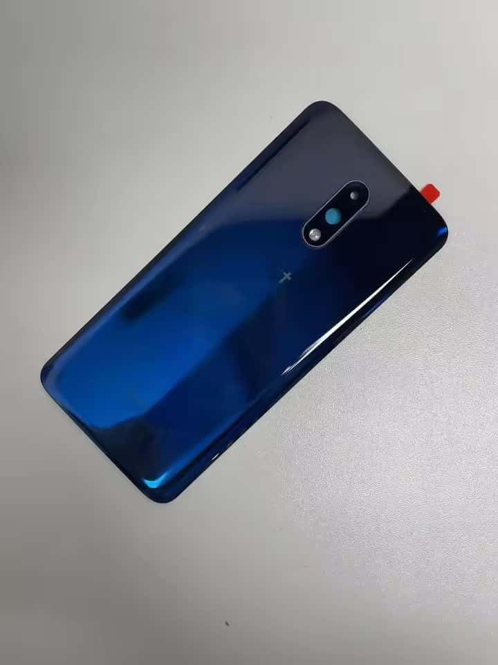 YOOOKOOO Compatible Rear Back Cover for Oneplus 7 – Battery Door Housing Replacement Part (Mirror Gray)