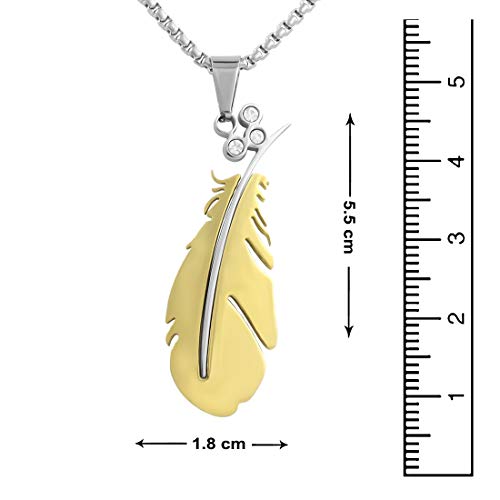Image of Nakabh Premium Personality Stainless Steel Chain Pendant Locket