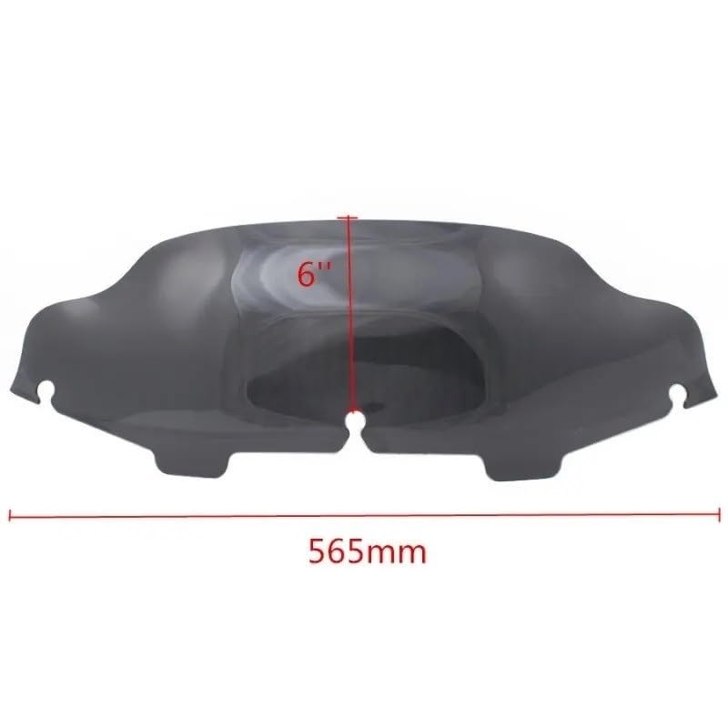 Pare-brise moto double bulle pour carénage usé de moto Electra Street Glide Tourisme 1996-2013